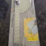 145mm stainless steel 180 protractor angle meter measuring ruler rotary mechanic tool ruler protractor