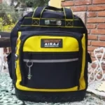 AIRAJ Waterproof Tool Backpack Tool Bag Rubber Base Heavy Duty Tool Organizer Electrician Plumber Maintenance Worker Tool Bags