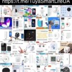 Tuya WiFi Switch Garage Door Controller Smart Door Opener Work with Alexa Google Home Smart Life Tuya APP Control No Hub Require