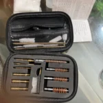 21PCS Universal Tactical Gun Cleaning Kit for Handgun Rifle Gun Brush Tool for .22/.38/9mm/.40/.45 Caliber Hunting Accessories