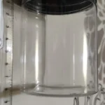 Clear Sealed Can With Lid Plastic Empty Packing Bottle Circular Storage Bucket Biscuit Jar Food Grade Sealed Cans Tank Container