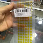 100Pcs Protective sticker Dust stickers high temperature tape for iphone camera infrared dot matrix