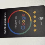 Standard NFC Instagram Google Review Cards Android/iPhone Tap URL Writing Social Business Review Cards