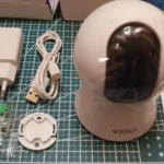 KERUI Tuya Smart Mini WiFi IP Camera Indoor Wireless Home Security AI Human Detect CCTV Surveillance Camera 2MP Auto Tracking