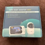 4.3 Inch Video Baby Monitor With Pan Tilt Camera 2.4G Wireless Two Way Audio Night Vision Security Camera Babysitter VB801