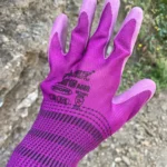 1/Pair Super Grip Working Gloves Rubber Coated Anti-Slip Waterproof Wear-Resistant Garden Gloves For Garden Repairing Builder