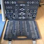 VEVOR Tap and Die Set 40PCs 60PCs 80PCs 110/116PCs Metric or SAE Standard Bearing Steel Taps and Dies Essential Threading Tool