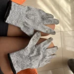 HPPE Level 5 Safety Anti Cut Gloves High-strength Industry Kitchen Gardening Anti-Scratch Anti-cut Glass Cutting Multi-Purpose