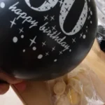 10pcs Inflatable Confetti Balloons 12inch Latex Balloons 30 40 50 60 Years Birthday Party Adult Foil Helium Balloons