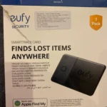 eufy Security SmartTrack Card Works with Apple Find My Wallet Tracker Phone Finder Water Resistant 3-Year Battery Life