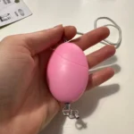 Self Defense Women Alarm 120dB Egg Shape Girl Security Protect Alert Personal Safety Scream Loud Keychain Emergency Alarm