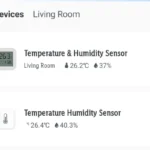 Tuya ZigBee Wifi Temperature and Humidity Sensor Smart Life Remote Monitor Smart Home Indoor Hygrometer Work with Alexa Google