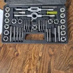 VEVOR Tap and Die Set 40PCs 60PCs 80PCs 110/116PCs Metric or SAE Standard Bearing Steel Taps and Dies Essential Threading Tool