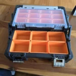 Portable Tool Box 2-layer Large Toolbox Plastic Tool Box Organizer Box Parts Storage Box Screws Hardware Tool Storage Box Drawer