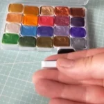 Dunhuang Color Mineral Pearlescent Watercolor Pigment Solid Packaging DIY Clay Coloring Nail Art Dripping Glue Color Painting