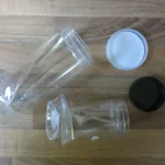 Clear Sealed Can With Lid Plastic Empty Packing Bottle Circular Storage Bucket Biscuit Jar Food Grade Sealed Cans Tank Container