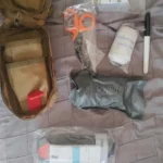 Tactical EMT First Aid Kit Pouch Bag With Tourniquet Scissors Bandage for Emergency IFAK Trauma Military Combat