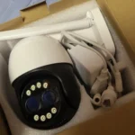 8MP PTZ WiFi Camera Dual Lens Night Vision Human Detection 8X Digital Zoom CCTV Video Surveillance Camera 4MP Security IP Camera