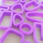 Polymer Clay Cutters Kit Earrings Ceramic Craft Cutting Mold Baking Mould Handmade DIY Jewelry Making Tools Cake Cookie Cutters