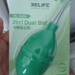 Relife RL-043A 2 In 1 Phone Repair Dust Cleaner Air Blower Ball Dust Cleaning Pen for Phone PCB PC Keyboard Camera Lens Cleaning