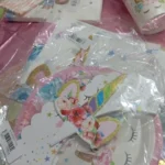 WEIGAO Unicorn Decoration Birthday Party Decor Kids Unicorn Disposable Tableware set Baby Shower Girl Birthday Party Supplies