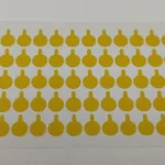 100Pcs Protective sticker Dust stickers high temperature tape for iphone camera infrared dot matrix