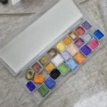 Dunhuang Color Mineral Pearlescent Watercolor Pigment Solid Packaging DIY Clay Coloring Nail Art Dripping Glue Color Painting