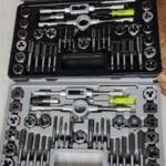 VEVOR Tap and Die Set 40PCs 60PCs 80PCs 110/116PCs Metric or SAE Standard Bearing Steel Taps and Dies Essential Threading Tool