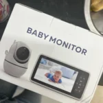 New 5 inch Video Baby Monitor with Camera and Audio, 4X Zoom, 22Hrs Battery, 1000ft Range 2-Way Audio Temperature Sensor Lullaby