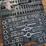 VEVOR Tap and Die Set 40PCs 60PCs 80PCs 110/116PCs Metric or SAE Standard Bearing Steel Taps and Dies Essential Threading Tool