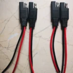 DIY SAE 12V 18AWG 10CM Power Automotive Extension Cable Male Female Plug Wire Connector Cable