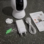 KERUI Tuya Smart Mini WiFi IP Camera Indoor Wireless Home Security AI Human Detect CCTV Surveillance Camera 2MP Auto Tracking