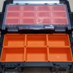 Portable Parts Storage Box Hardware Screws Organizer Multi-grid Tool box Organizer Box Case Compartment Toolbox for Mechanics