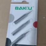 3tips / set BAKU Solder Iron Tips Static Elimination Lead Free Welding Head Soldering Tips For 900M 907 913 376 453 601D 878L