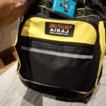 AIRAJ Waterproof Tool Backpack Tool Bag Rubber Base Heavy Duty Tool Organizer Electrician Plumber Maintenance Worker Tool Bags