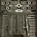 VEVOR Tap and Die Set 40PCs 60PCs 80PCs 110/116PCs Metric or SAE Standard Bearing Steel Taps and Dies Essential Threading Tool