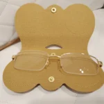 NEW PU Sunglasses Bag Portable Eyeglass Case Sunglasses Protection Cover Cute Eyeglass Clip Simple Eyeglass Bag