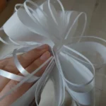 White Wedding Car Ribbon Pull Bows Knot Gift Wrap Wedding Car Decor Birthday Party Supplies Pew Chairs DIY Home Decoration