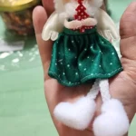 Cute Girl Angel Christmas Pendant Xmas Tree Hanging Ornaments Christmas Decorations For Home Christmas Dolls Kids Gift Navidad