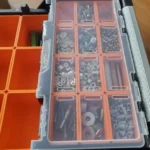 Portable Parts Storage Box Hardware Screws Organizer Multi-grid Tool box Organizer Box Case Compartment Toolbox for Mechanics