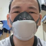 Dust Mask +20pcs Filter Cotton Respirator Half Face Dust-proof Mask Anti Industrial Construction Dust Haze Fog Safety Gas mask