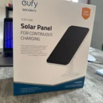 eufy security Certified eufyCam Solar Panel Compatible with eufyCam Continuous Power Supply 2.6W Solar Panel, IP65 Weatherproof