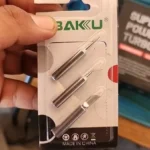 3tips / set BAKU Solder Iron Tips Static Elimination Lead Free Welding Head Soldering Tips For 900M 907 913 376 453 601D 878L