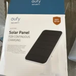 eufy security Certified eufyCam Solar Panel Compatible with eufyCam Continuous Power Supply 2.6W Solar Panel, IP65 Weatherproof