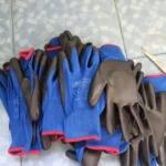 24Pieces/12 Pairs Safety Working Gloves Black Pu Nylon Cotton Glove Industrial Protective Work Gloves NMSafety Brand Supplier