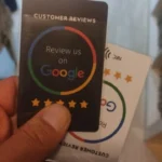 Standard NFC Instagram Google Review Cards Android/iPhone Tap URL Writing Social Business Review Cards