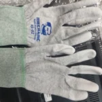 MECHANIC AS02 Anti-static Carbon Fiber Gloves PU Coating Layer Mobile Phone Electronic Parts Repair Protective Gloves