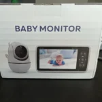 New 5 inch Video Baby Monitor with Camera and Audio, 4X Zoom, 22Hrs Battery, 1000ft Range 2-Way Audio Temperature Sensor Lullaby