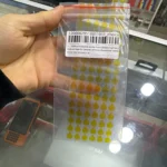 100Pcs Protective sticker Dust stickers high temperature tape for iphone camera infrared dot matrix