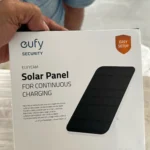 eufy security Certified eufyCam Solar Panel Compatible with eufyCam Continuous Power Supply 2.6W Solar Panel, IP65 Weatherproof